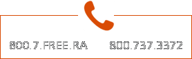 Call us toll free: 800.7.FREE.RA / 800.737.3372